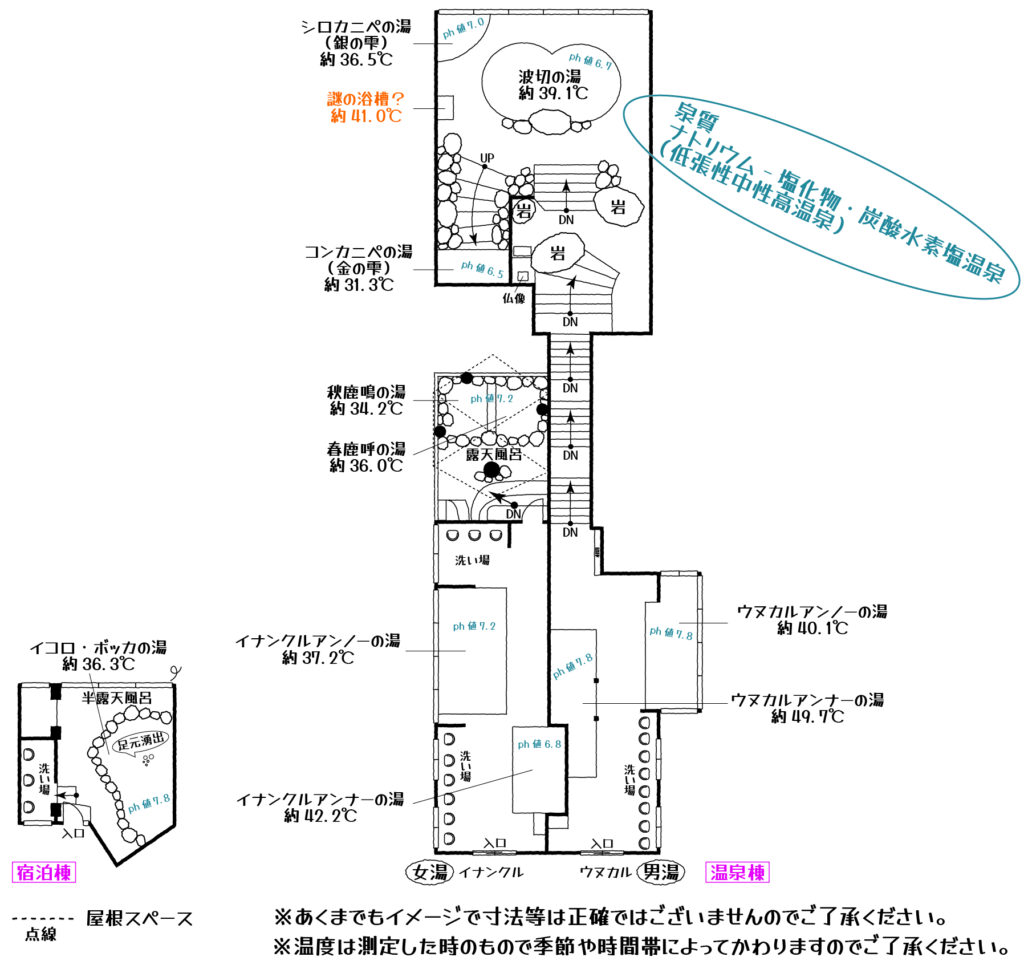 かんの温泉【温泉マップ】