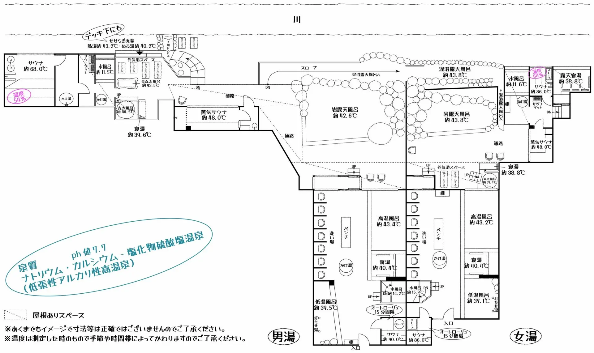 ホテルだいいち養老牛温泉【温泉マップ】